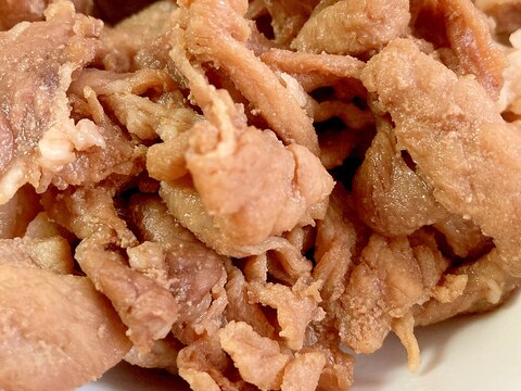 子どもにも食べやすい☆豚肉のしぐれ煮